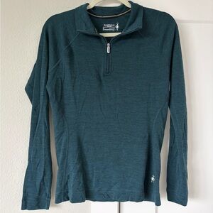 Smartwool Deep Blue Half-Zip Top